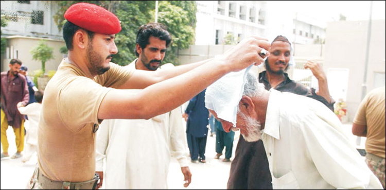Heatwave conditions, interior Sindh, PMD