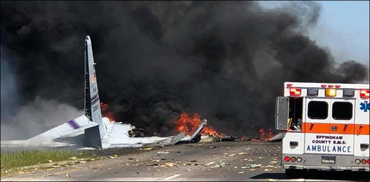U.S. military plan crash Savannah
