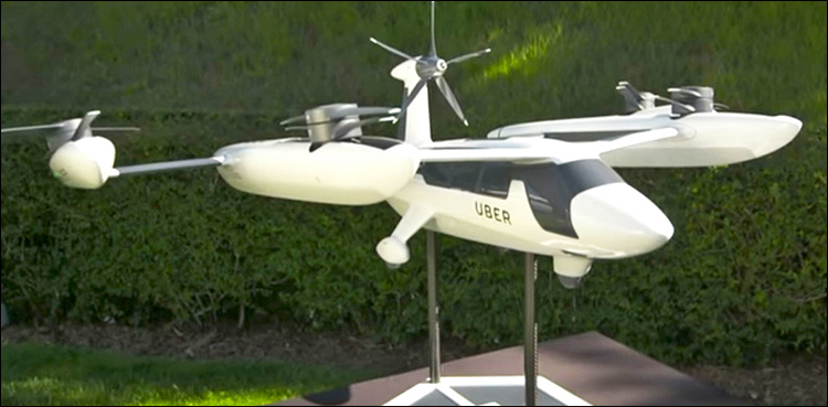 Uber tests First of its kind Flying taxi service