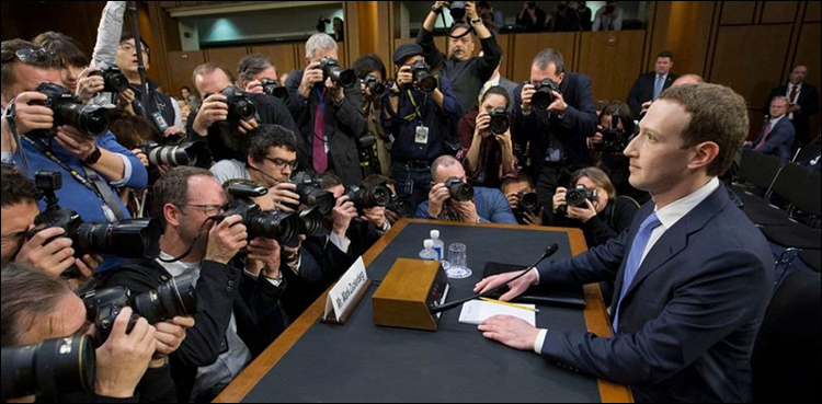 Mark Zuckerberg Facebook EU parliament hearing