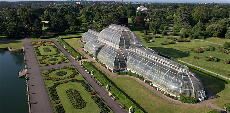 Kew gardens glass house reopens London
