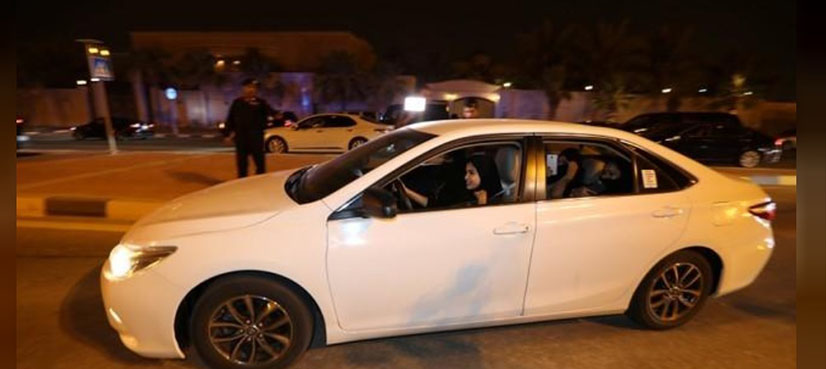 Saudi women driving