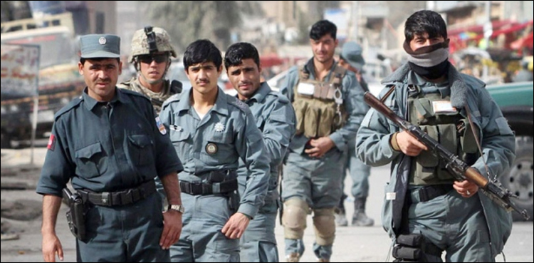 Afghan police