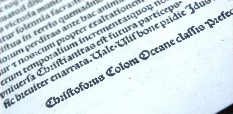500-year-old Columbus letter returned to Spain by US