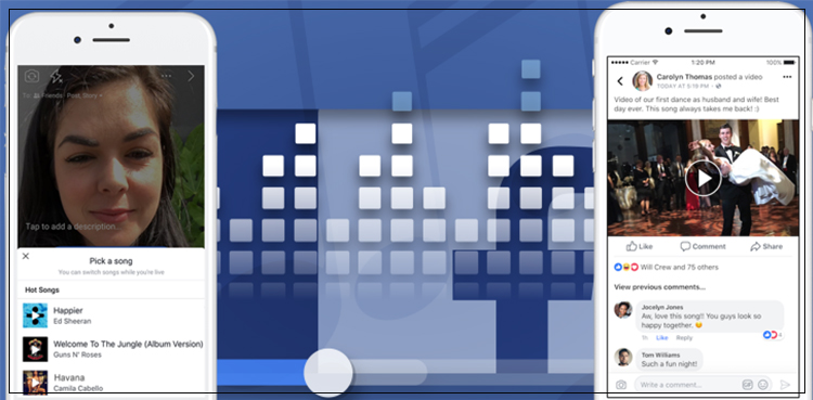 facebook lip-sync songs