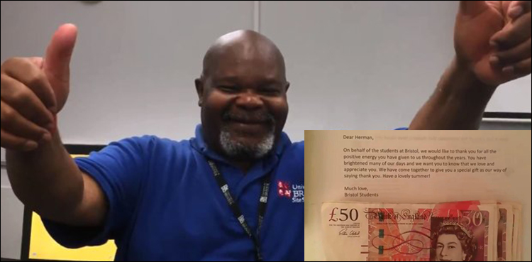 Students raise £1,500 to send University cleaner on family holiday