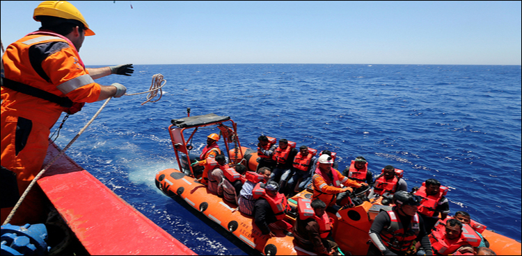 Libyan coastguard picks up almost 1,000 migrants in one day