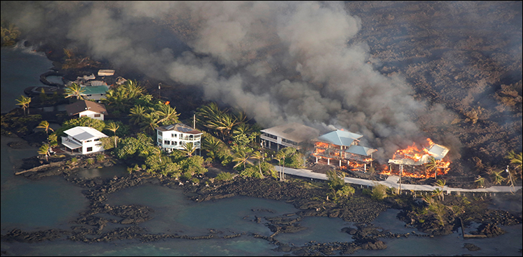 600 families left homeless after lava destroy 600 homes on Hawaii's Big Island
