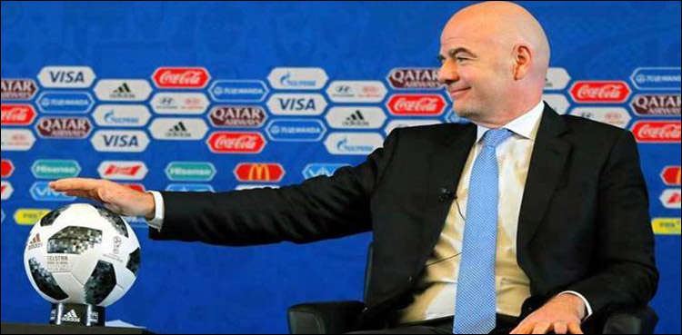 Russia ready to welcome the world, says FIFA chief Infantino