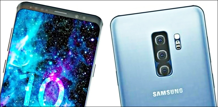 Samsung Galaxy S-10 triple camera