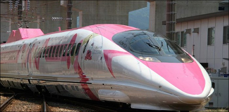 Hello Kitty bullet train debuts this week in Japan