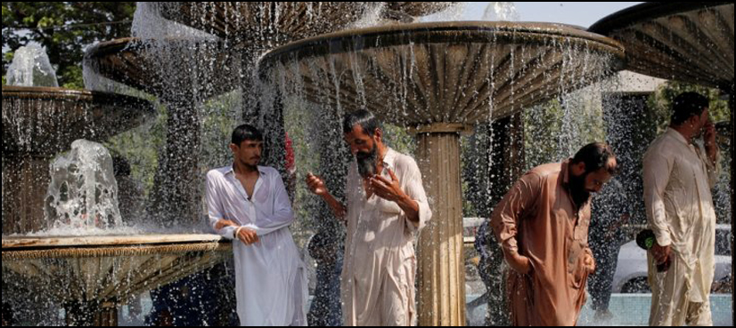 Pakistan water use heat wave