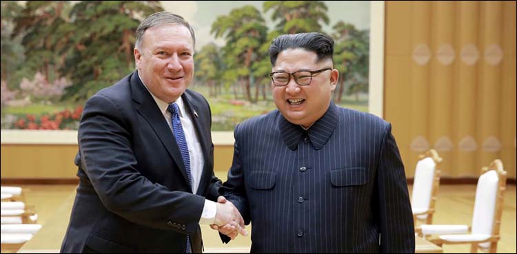 Pompeo arrives in North Korea for talks on nuclear sites