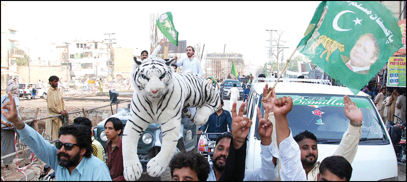 PML-N workers