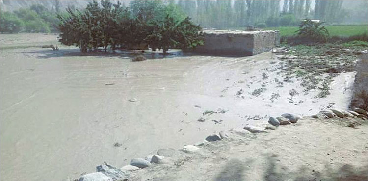 Chitral, glacial outburst