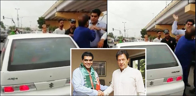 PTI Imran Shah suspended