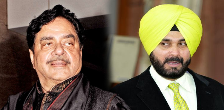 Sidhu receives support from Shatrughan Sinha over "hug controversy"