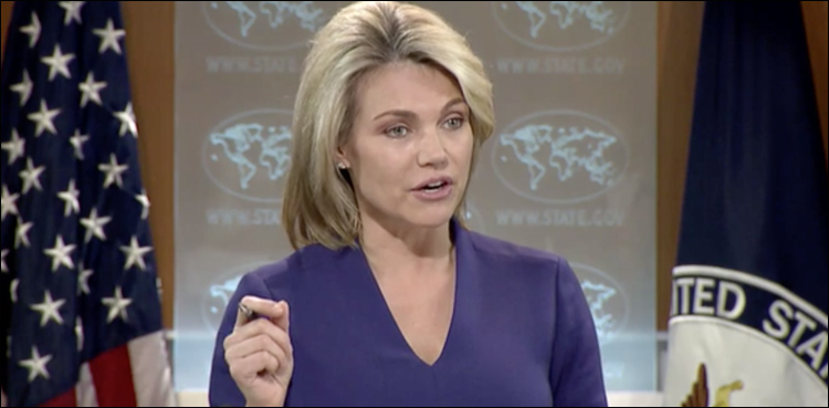 US Heather Nauert welcomes Imran Khan