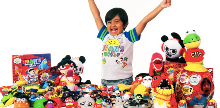 Six-year-old YouTube star brings his own toy line to Walmart