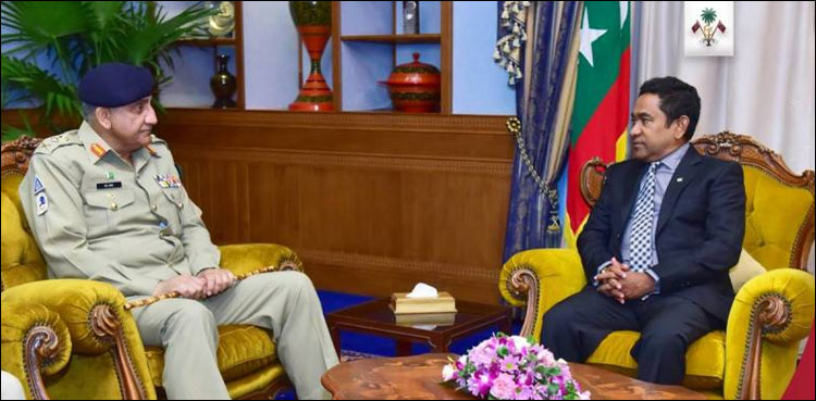Maldives High Commissioner Gen Bajwa