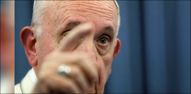 Pope says will not respond to allegations of abuse cover-up
