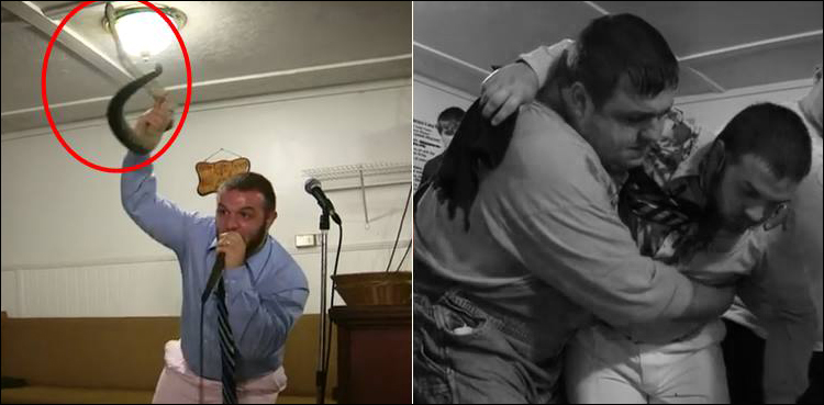 US snake-handling pastor bitten