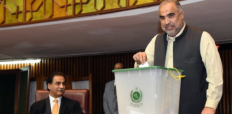 Asad Qaisar PTI National Assembly speaker