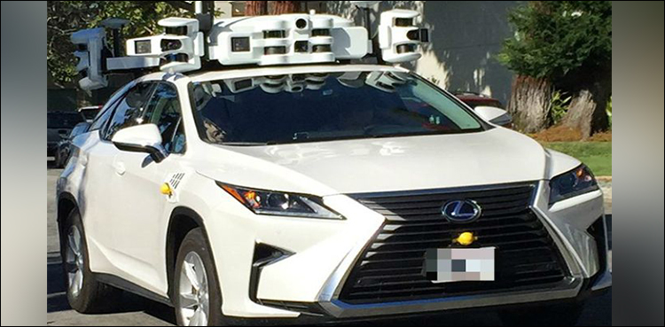 Apple self-driving car rear ended during road testing