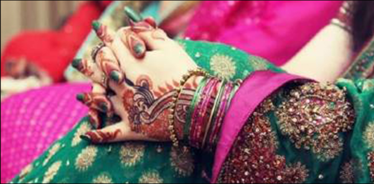 groom, bride, banned outfit's protest