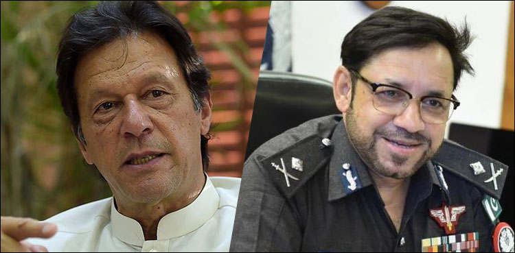 PM Imran Khan IG Sindh
