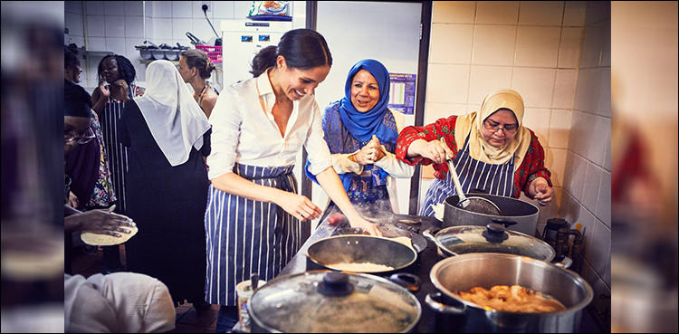 Meghan Markle is winning hearts by supporting a community kitchen