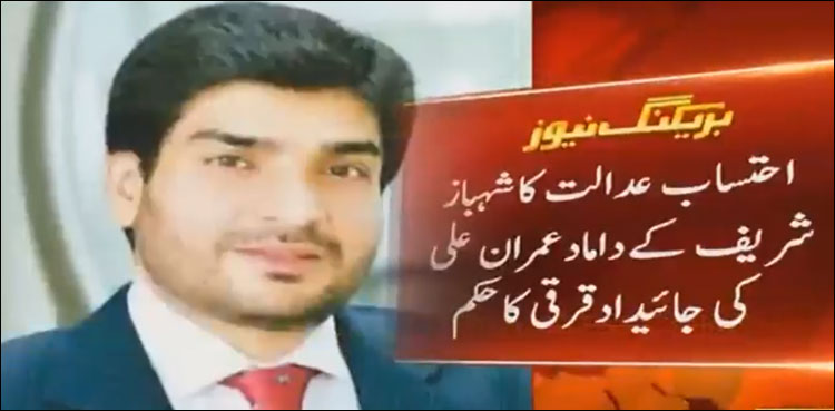 Shehbaz Sharif son-in-law Imran Ali Yousuf