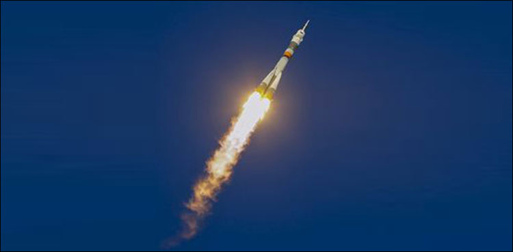 Rocket mid-air