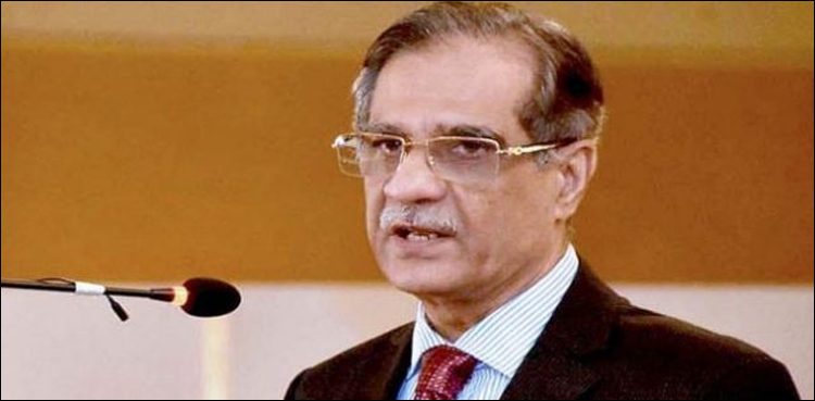 Saqib Nisar PM Shehbaz Sharif
