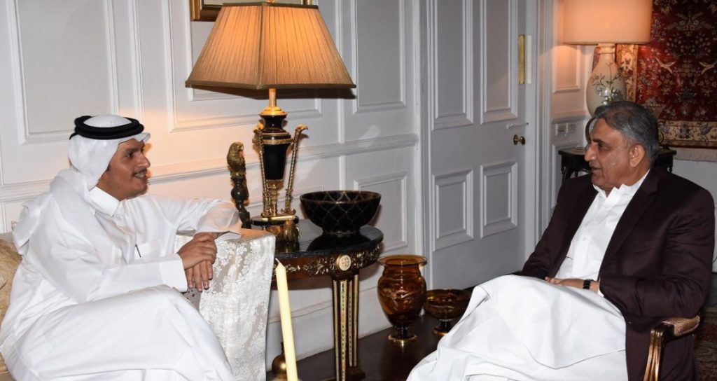 Qatari foreign minister army chief