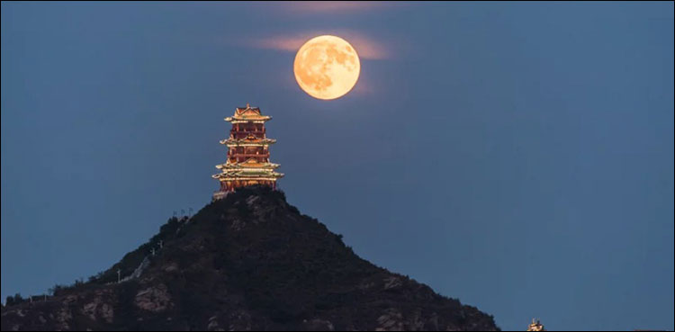 China artificial moon