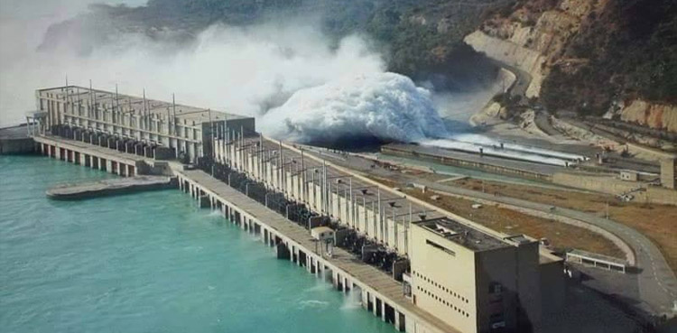Tarbela Dam spillways, PDMA