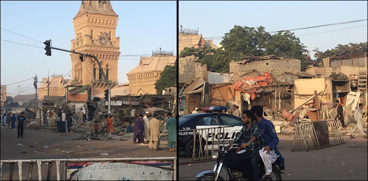 Empress Market demolished