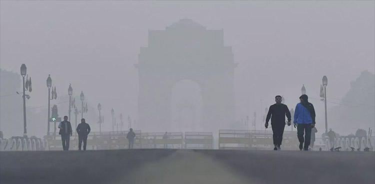 India smog