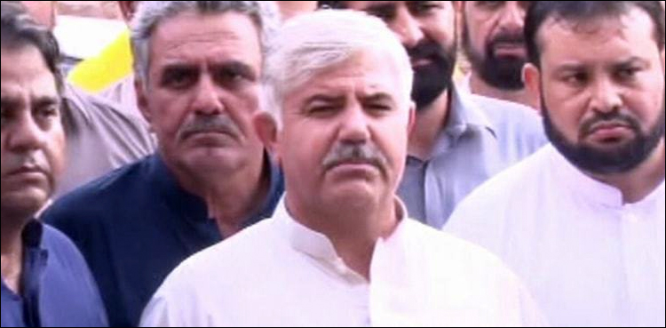 KP CM Mahmood Khan, Crystal meth