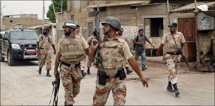 Rangers, arrest, murder suspect, Karachi