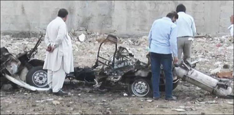 CTD registers Karachi car explosion