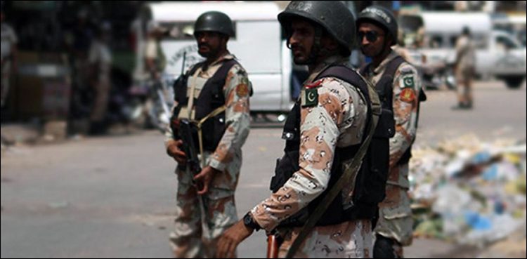 Rangers, arrest, suspects, Karachi