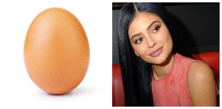kylie jenner, egg, instagram