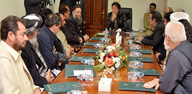 PM Imran, tribal areas, demands, 12 NA seats