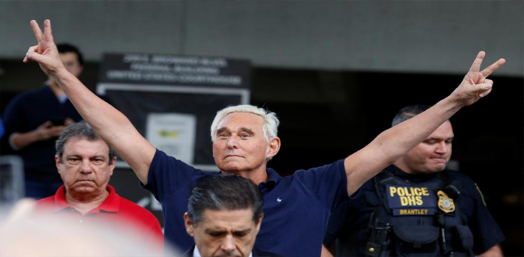 Trump, Roger stones