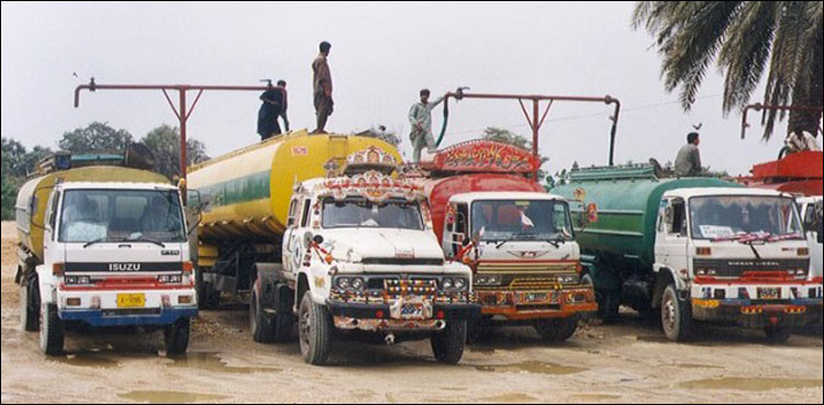 Police seize water tanker filled with Iranian diesel