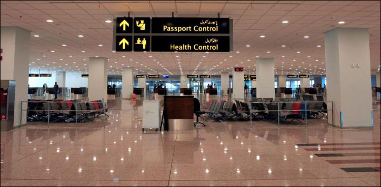 Islamabad airport, plane, landing, Afghan diplomats