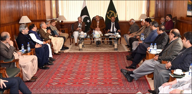 Steps, South Punjab province, NA Speaker