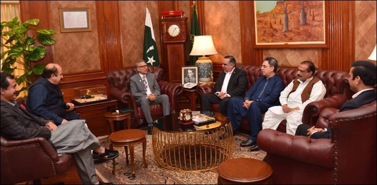 President Arif Alvi MQM-P